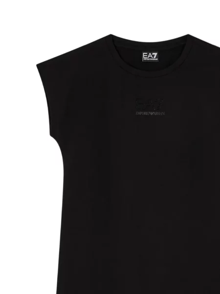 Rochie Ea7 Emporio Armani cu aplicații negru
