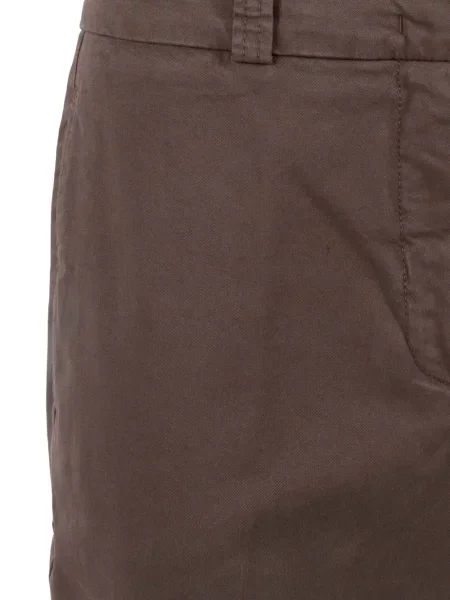Pantaloni Peserico conici maro