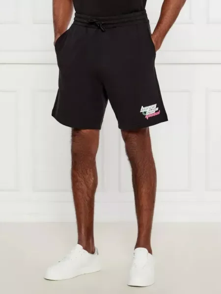 Hugo Blue Pantaloni scurți Nirvato negru