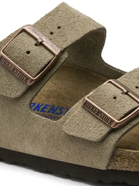 Замшеві шльопанці Birkenstock