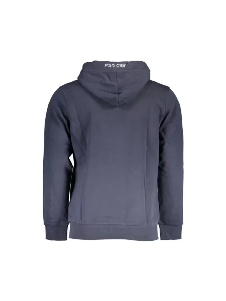 Bluza z kapturem La Martina z kapturem niebieska