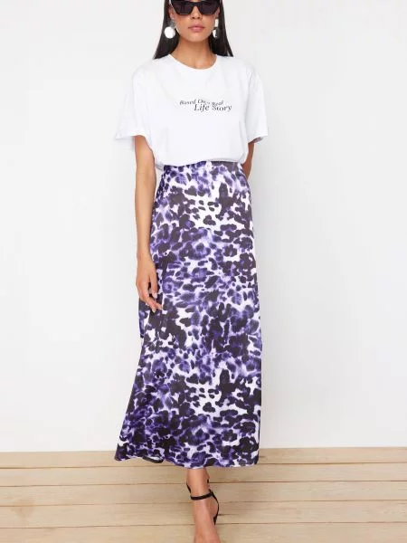 Fusta maxi Trendyol violet