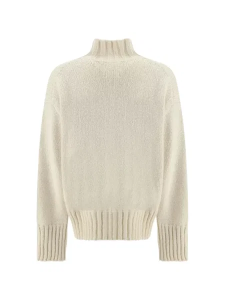 Pulover Jil Sander alb
