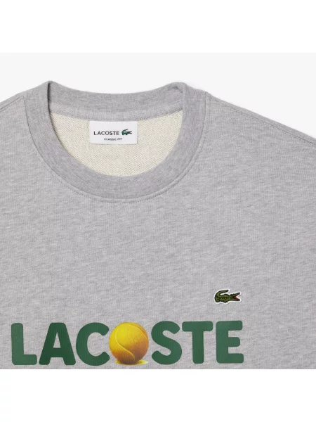 Lacoste Bluza Lacoste szara