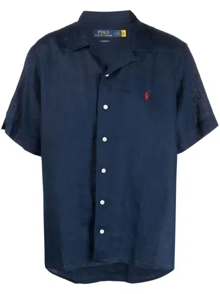 Hosszú ujjú hosszú ing Polo Ralph Lauren kék