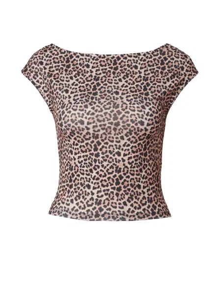 STUDIO SELECT Tricou Chiara crem / kitt / negru alb