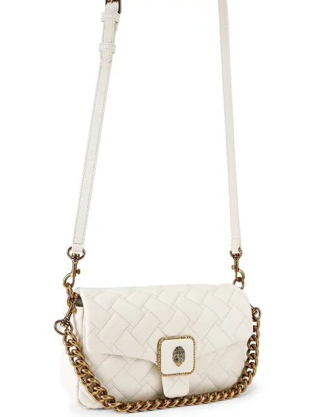 Кожаная сумка-багет Kurt Geiger London