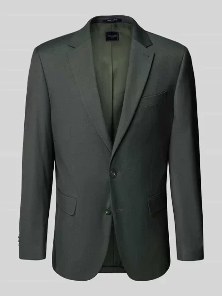 Marynarka na 2 o kroju slim fit z kieszenią z patką Christian Berg Men