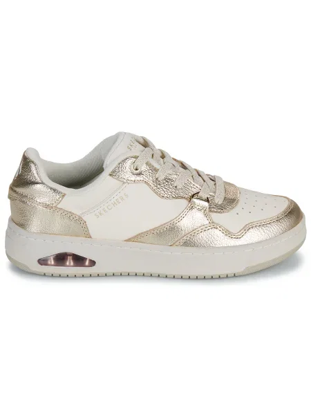 Pantofi Skechers auriu