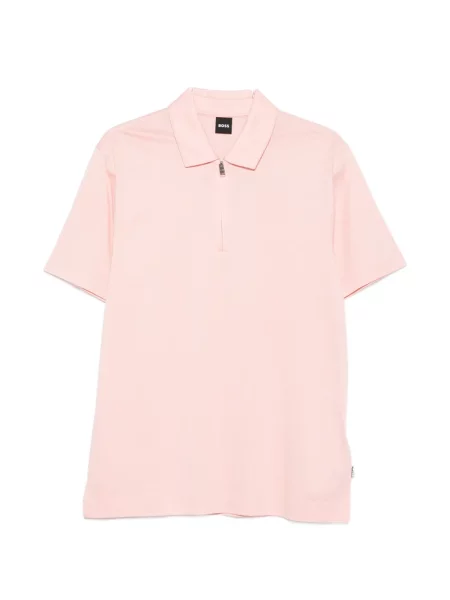Поло тениска Boss розово
