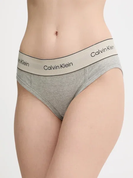 Calvin Klein Underwear Класически дамски бикини сив