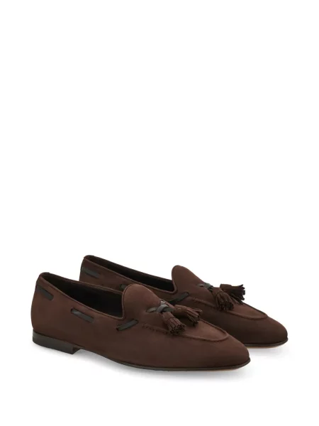 Loafersy Ferragamo hnedá