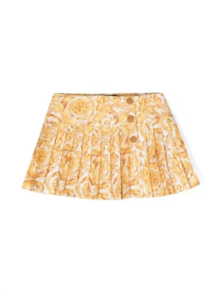 Spódnica mini dziecięca Versace biała