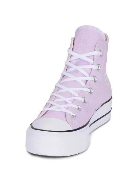 Členkové topánky Converse ružová