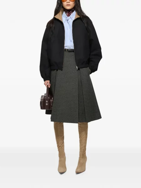 Geacă Acne Studios cu broderie negru