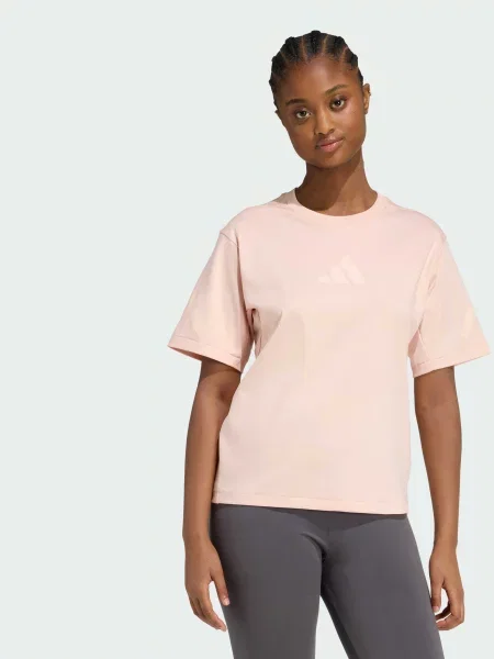 Футболка Adidas розовая