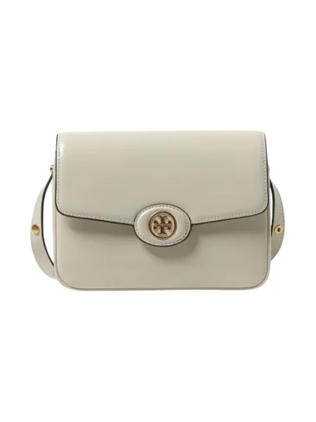 Torebka skórzana Tory Burch elegancka biała