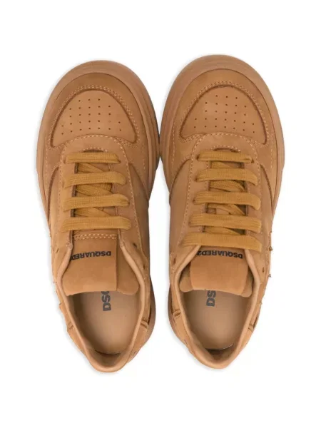 Sneakersy dziecięce Dsquared2 brązowe