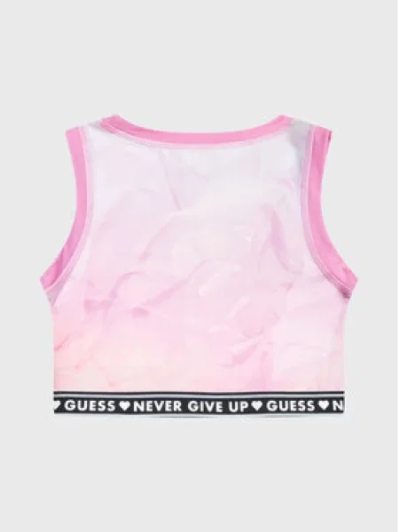 Dětské top Guess růžový