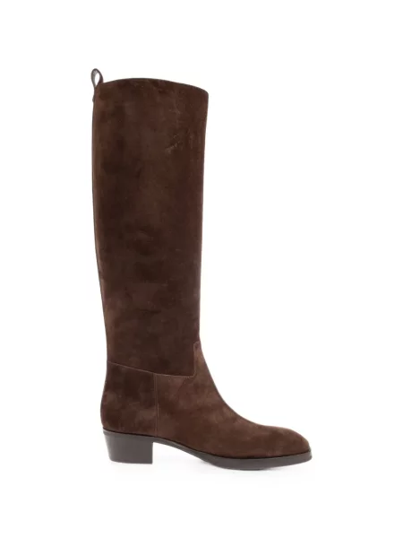Botine Jimmy Choo din piele de căprioară maro