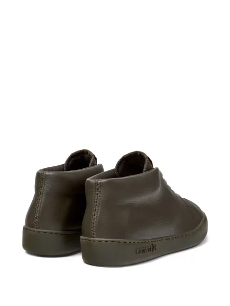 Sneakerși Camper cu șireturi din dantelă verde