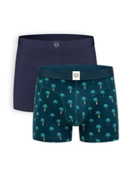 A-dam Boxeri noapte / cyan albastru