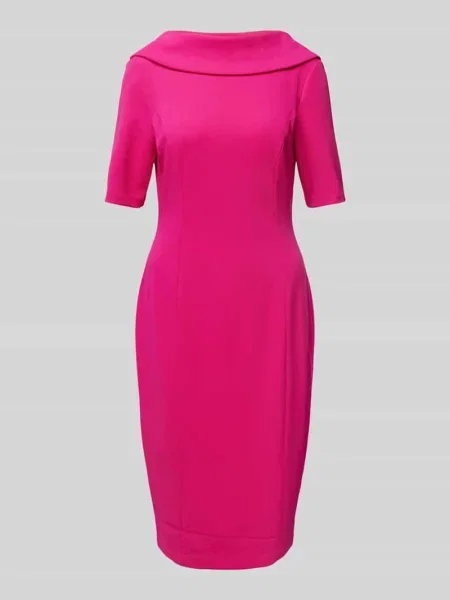 Sukienka koktajlowa z rękawem o dł. Adrianna Papell