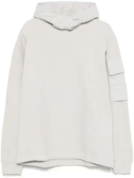 Majica s kapuljačom Ten C od jersey siva