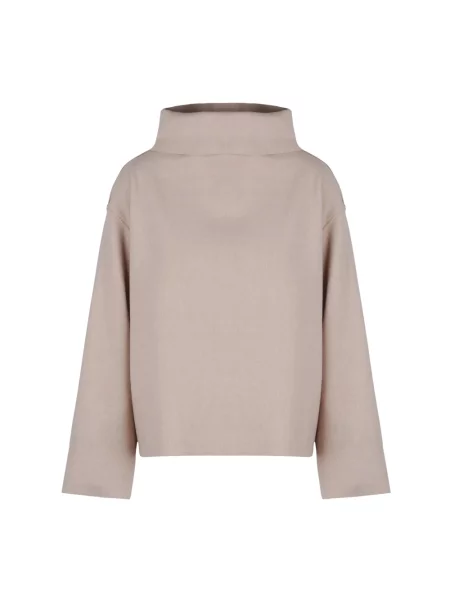 Sweter Niu' wełniany beżowy