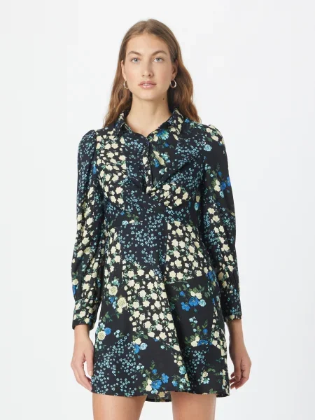 Dorothy Perkins Ingruhák égkék / világos sárga / sötétzöld fekete