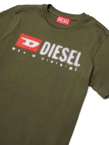 Koszulka dziecięca Diesel zielona