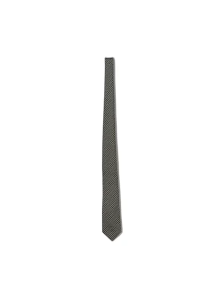 Krawat Emporio Armani szary