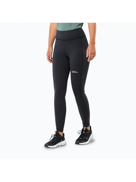Jack Wolfskin дамски панталони за трекинг Klintal Tights black черно