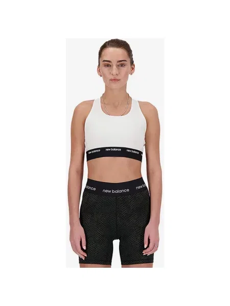 Biustonosz New Balance Pace w kolorze białym i czarnym XS biały