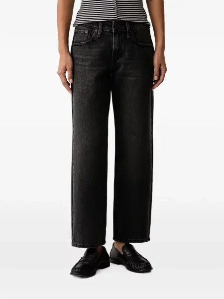 Prugasti ruksak Levi's® visoki struk siva