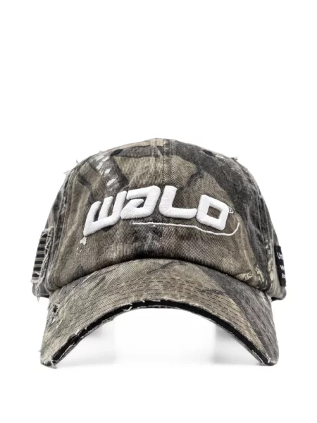 Șapcă Wald zdrențuiți cu model camuflaj maro