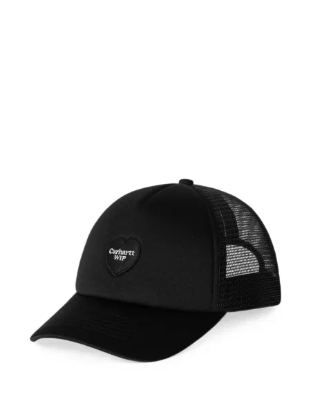 Șapcă Carhartt Wip plasă cu motiv cu inimi negru