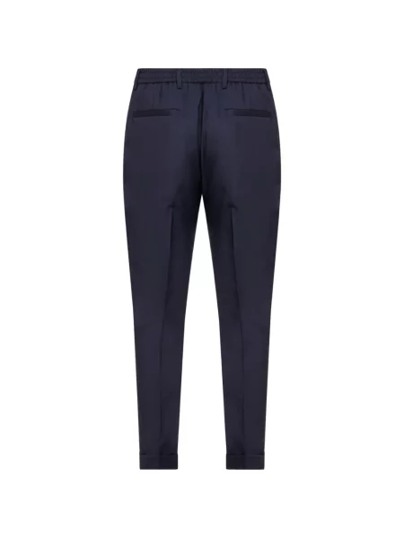 Pantaloni D4.0 plisate albastru