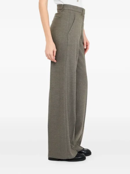 Pantaloni Liu Jo plisate verde
