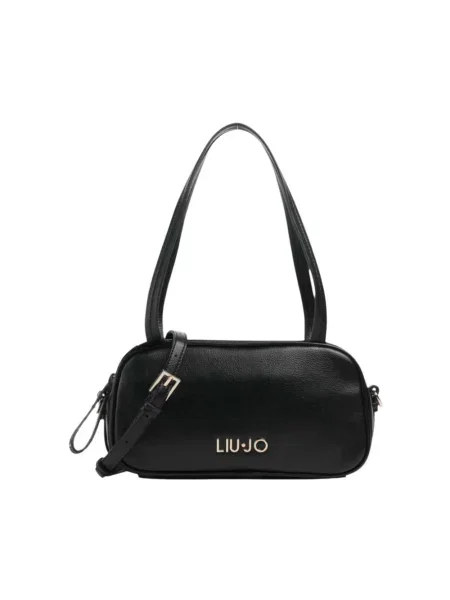 Torebka crossbody Liu Jo skórzana czarna