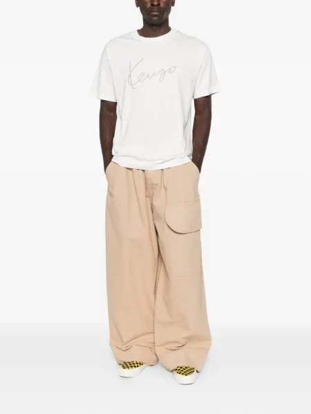 Tricou Kenzo cu autograf alb