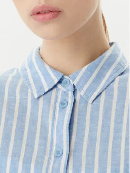 Vero Moda Marškiniai Linn mėlyna