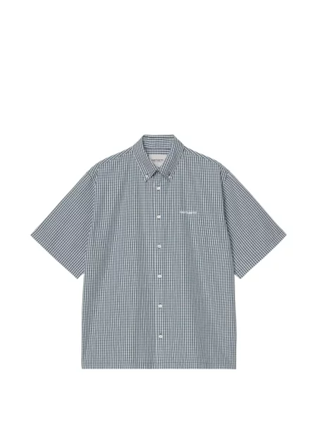 Košulja Carhartt Wip karirana plava