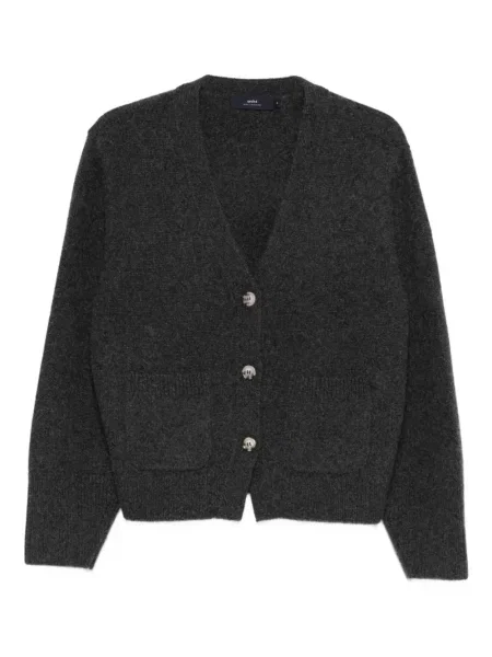 Cardigan Arch4 cu decolteu în V gri