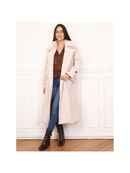 Palton La Modeuse bej