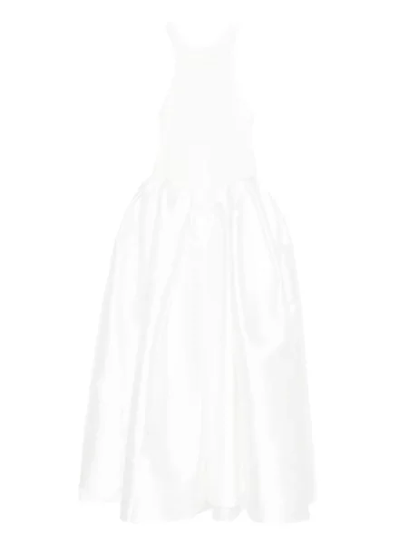 Sukienka midi Marques'almeida do kolan garniturowa biała