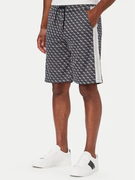 Guess Спортни шорти Тъмносин