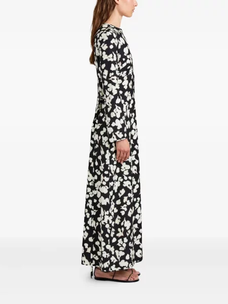 Rochie Proenza Schouler White Label cu model floral de costum alb