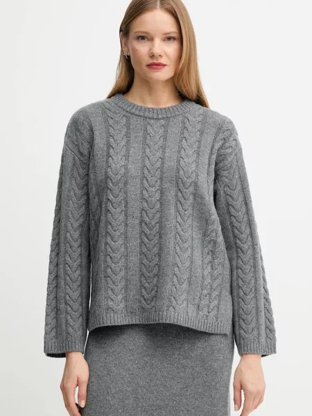 Mos Mosh pulover de lână BRYNDIS light gri