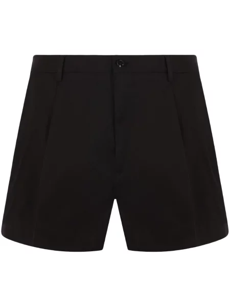 Pantaloni scurți Dolce & Gabbana plisate negru